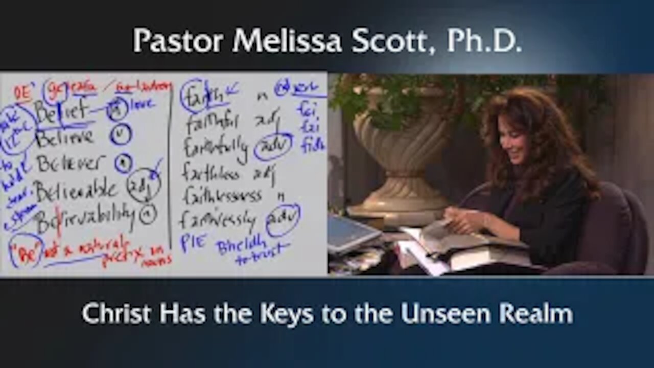 Revelation 1:18 Christ Has the Keys to the Unseen Realm