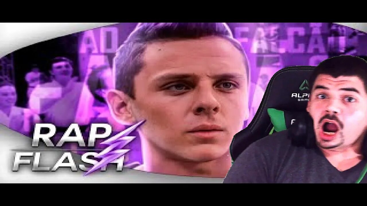 React Rap do Falcão 2 Cobra Kai O NOVO CAMPEÃO Flash Beats Melhor do mundo