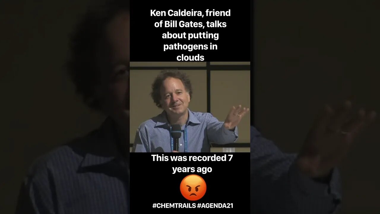 Ken Caldeira (Climate Adviser for Bill Gates) Talks About Putting Pathogens In Clouds