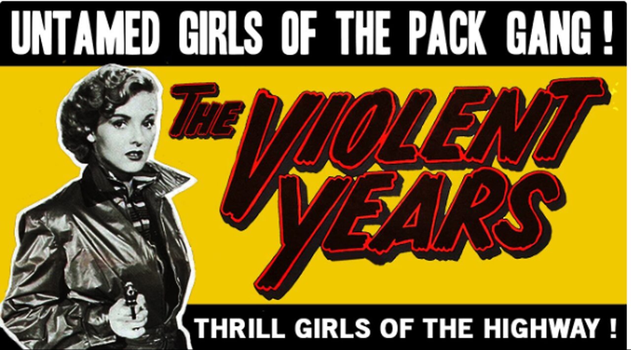 THE VIOLENT YEARS (1956) Complete Movie ED WOOD