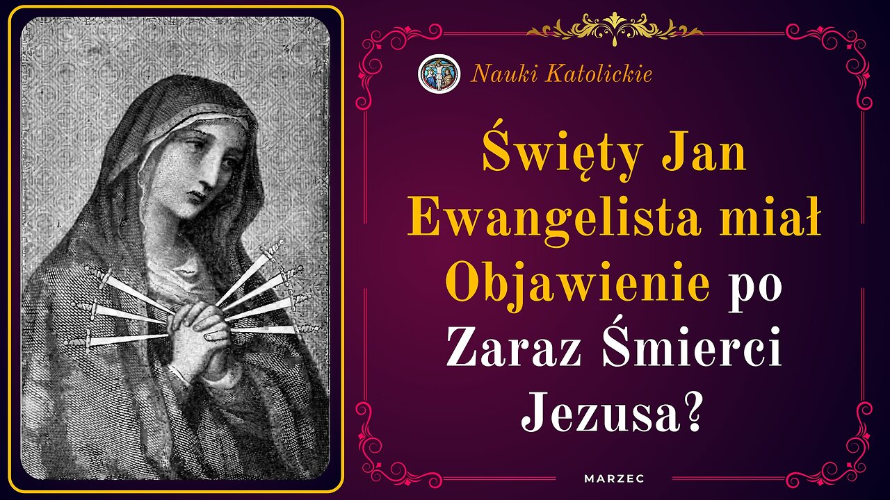 Święty Jan Ewangelista miał Objawienie po Zaraz Śmierci Jezusa?