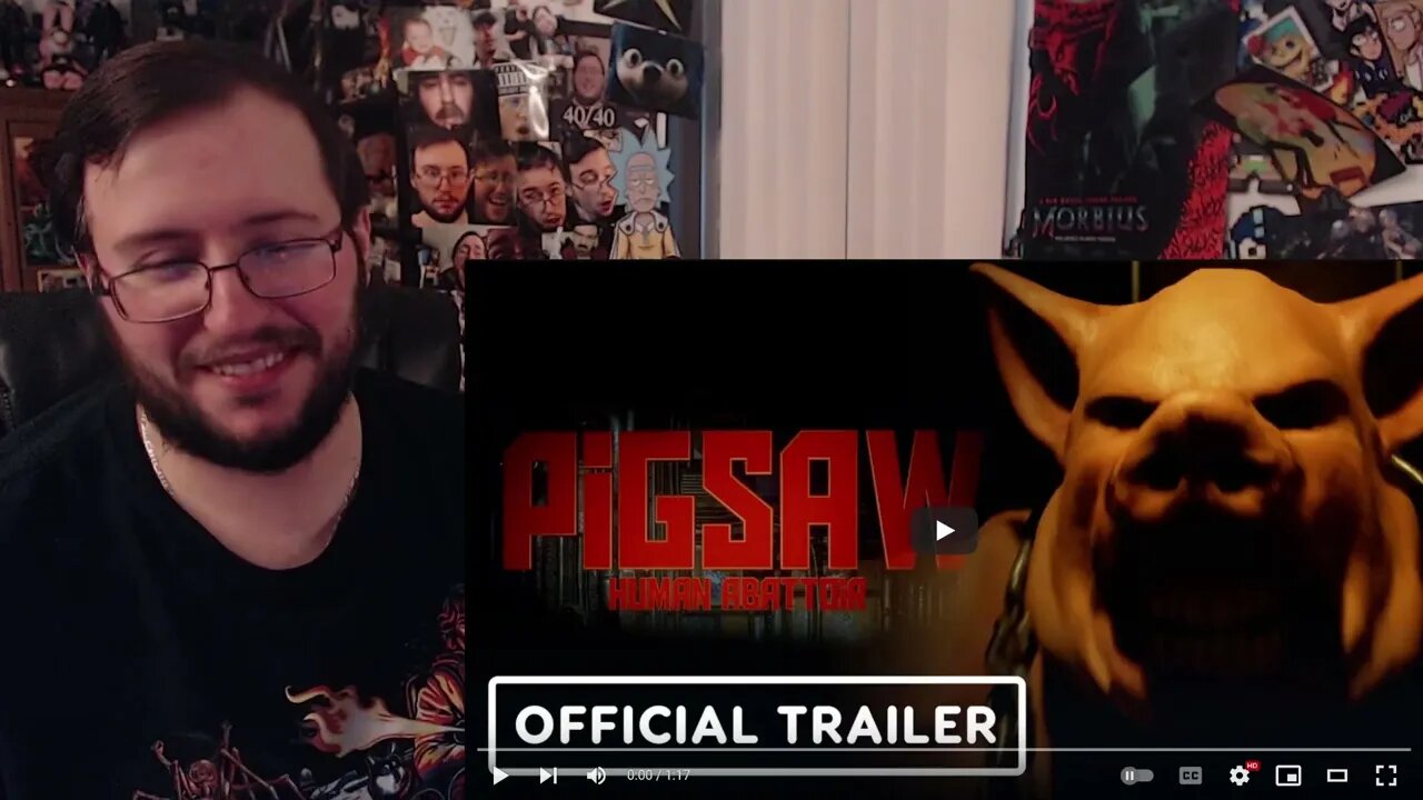 Gor's "Pigsaw: Human Abattoir" Announcement Trailer REACTION