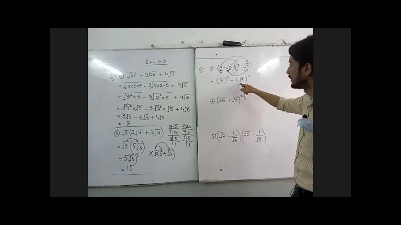 9th math ex 4 3 Q3,4