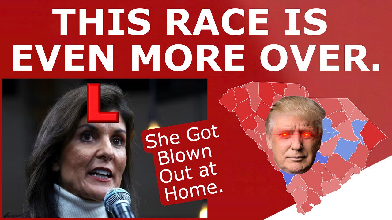 Trump Just TROUNCED Nikki Haley in Her Own State!