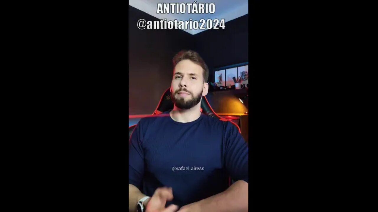 ANTIOTÁRIO – Rafael Aires - #shorts