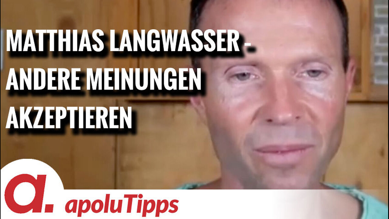 Interview mit Matthias Langwasser – Jeder sollte andere Meinungen akzeptieren