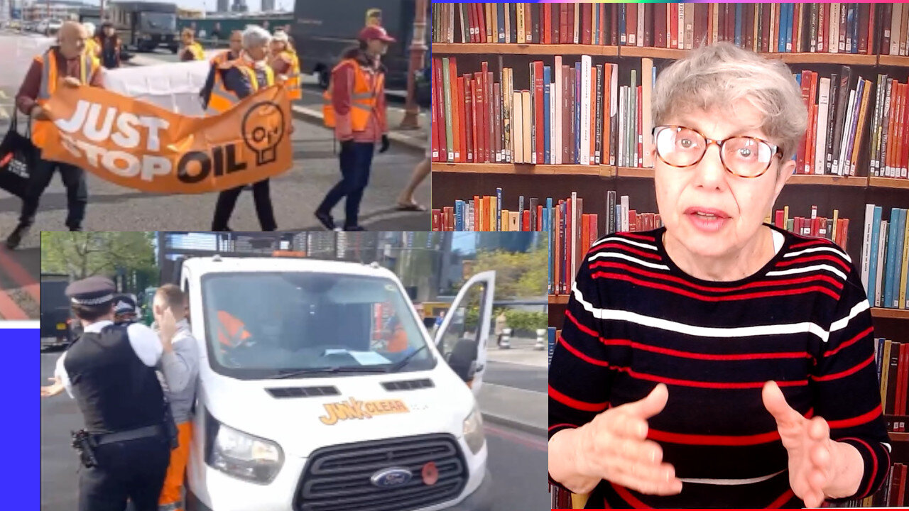 Just Stop Oil Demo - Van Driver Arrested, Consensus Society Breaks Down Just a Little Bit More