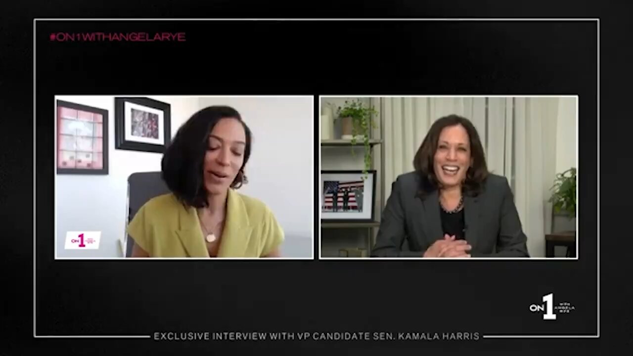 Harris struggles to answer simple question "who's your favorite rapper," posed to her by journalists