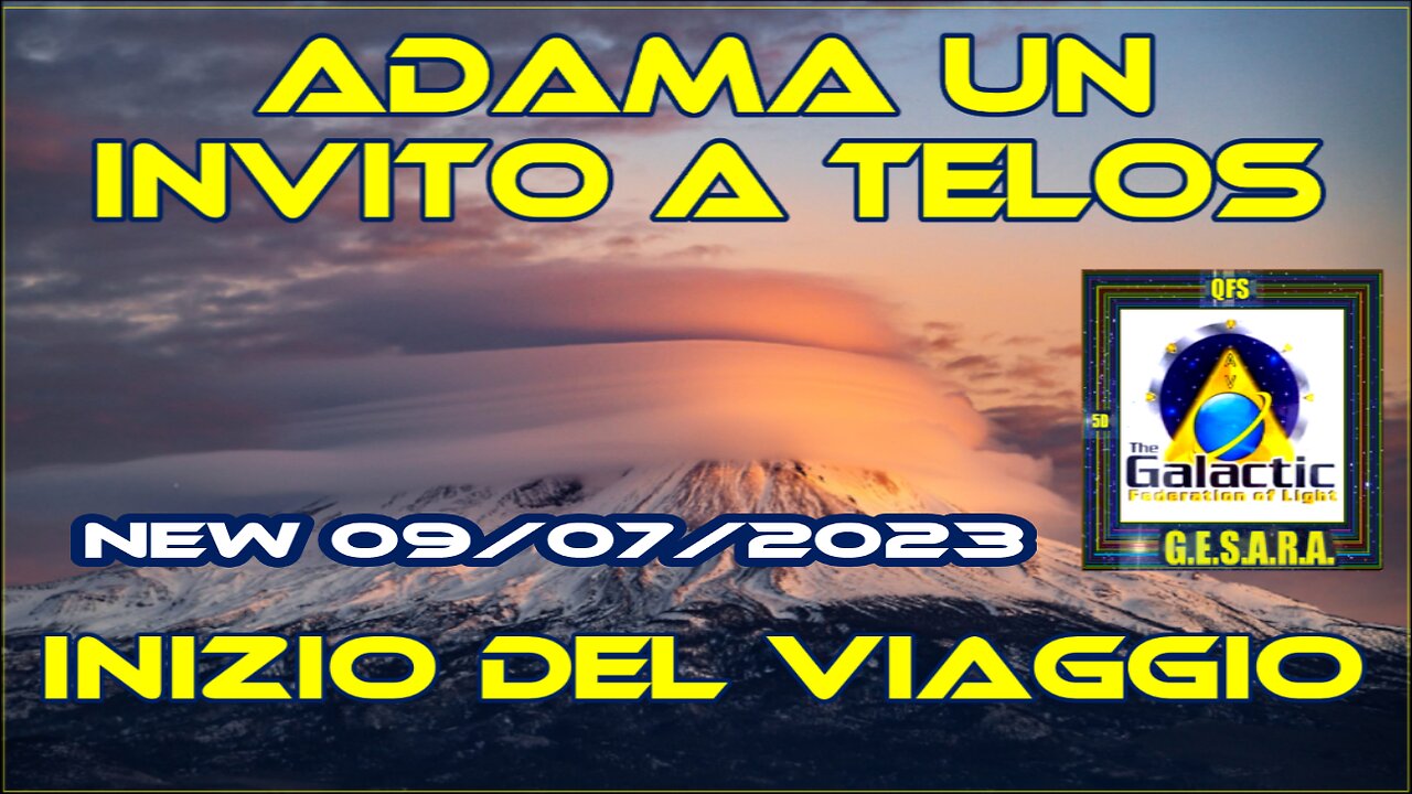 New 09/07/2023 Adama – Un invito a Telos - Inizio del viaggio +10 capitoli