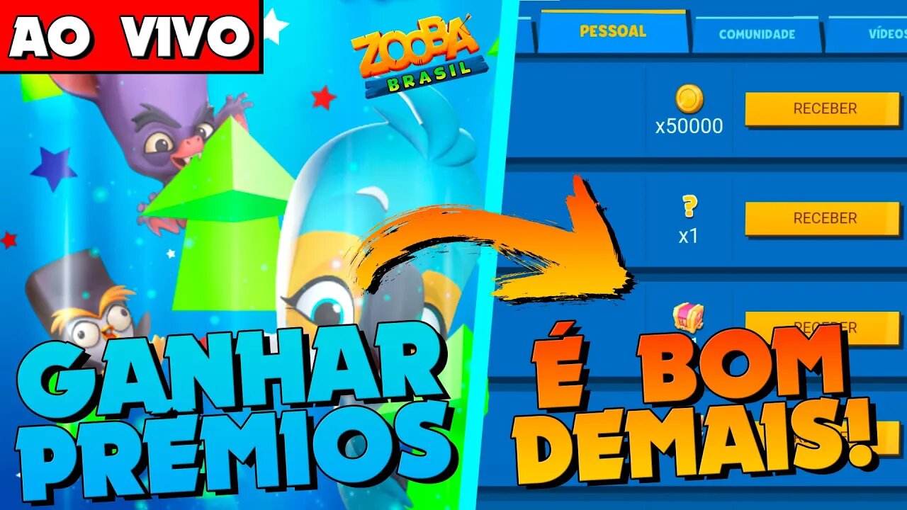 ESTOU AMANDO ESSES EVENTOS DO ZOOBA! COLA AI! LIVE #89