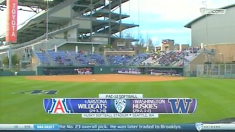 2018 Softball - AZ @ WSH - Game 1