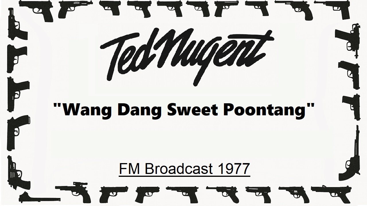 Ted Nugent - Wang Dang Sweet Poontang (Live in San Antonio 1977)