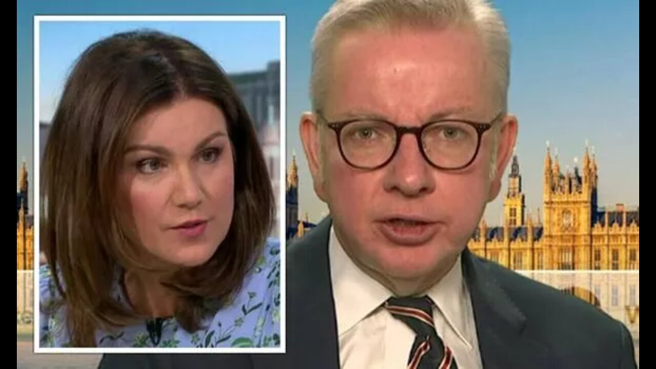 'You were the loudest voice' Susanna Reid tears into Gove over energy bills