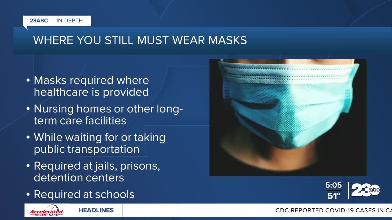 23ABC In-Depth: Where do you still have to wear a mask in California?