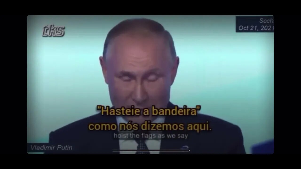 Vladimir Putin resume o lixo civilizacional que o Ocidente se tornou.