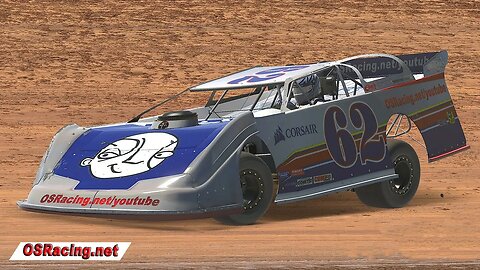 WoO Super Late Model Slick Track Practice - Charlotte Dirt - iRacing Dirt #iracing #dirtracing