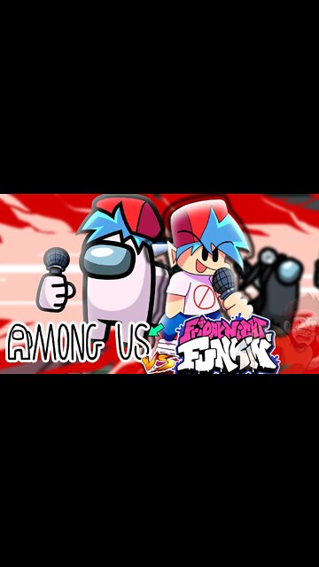 AMONG US destruiu Friday Night Funkin | vs IMPOSTOR #shorts