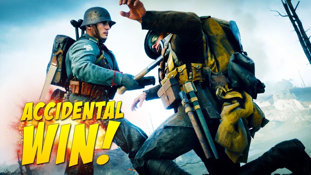 Accidental Win - Battlefield 1!