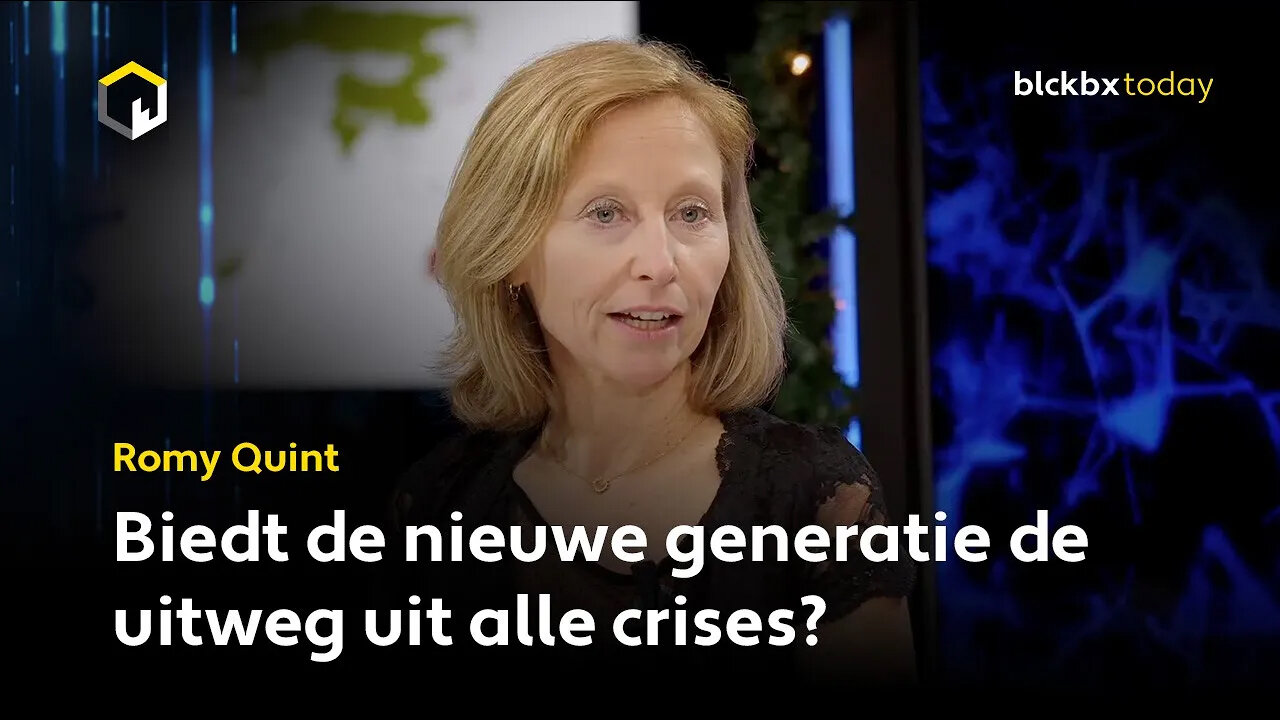 Biedt de nieuwe generatie de uitweg uit alle crises? - Romy Quint