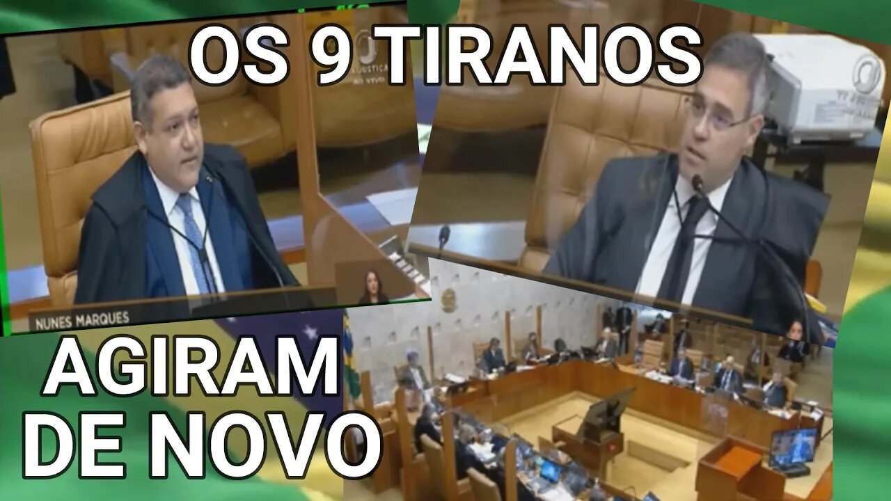 OS IMBECIS, COVARDES INESCRUPULOSOS 9 MENTES DO MAL AGIRAM DE NOVO ,TOGAS SUJAS.