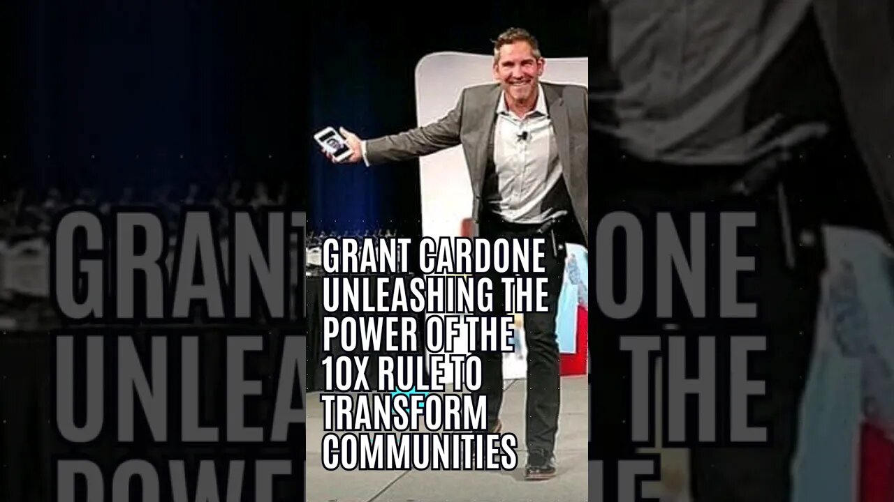 Unleashing the Power of the 10X Rule to Transform Communities