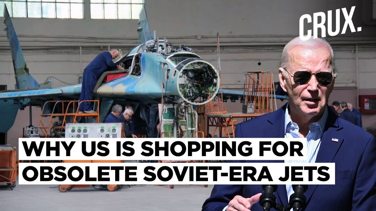 Is Biden Boosting Ukraine's Defence Against Russia With Obsolete Soviet-Era Kazakhstan Jets?