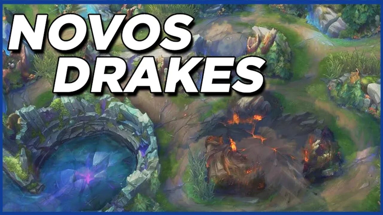 NOVOS DRAGÕES E MUDANÇA DO SUMMONERS RIFT! SEASON 10