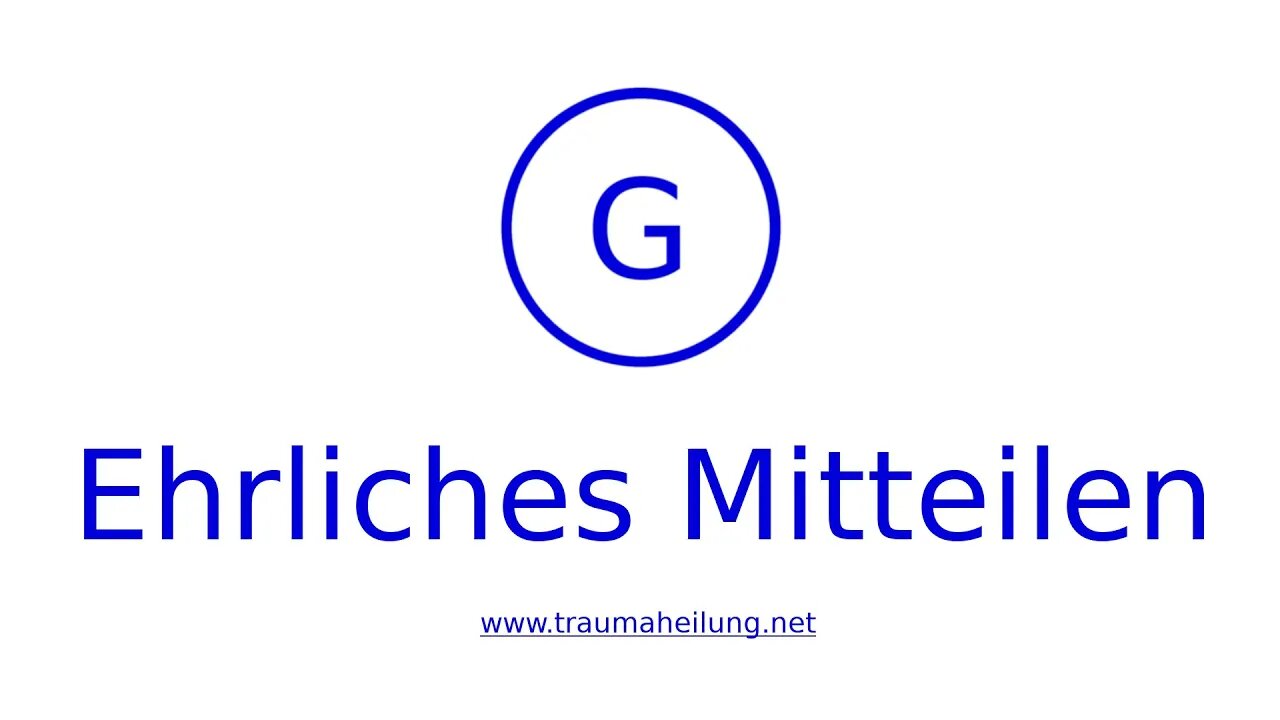 Ehrliches Mitteilen (EM) - Für alle die NEU hier sind...