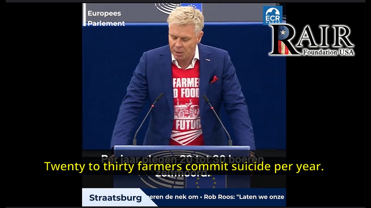 Dutch MEP speaks on behalf of farmers in the EU