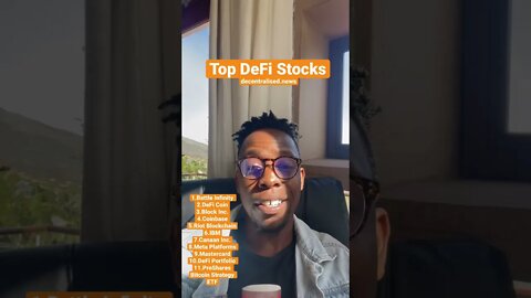 Top DeFi Stocks 2022