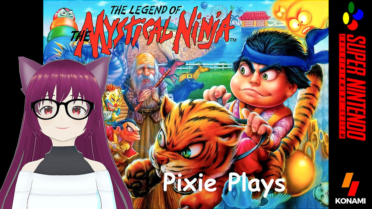 Pixie Plays Legend of the Mystical Ninja Part 1