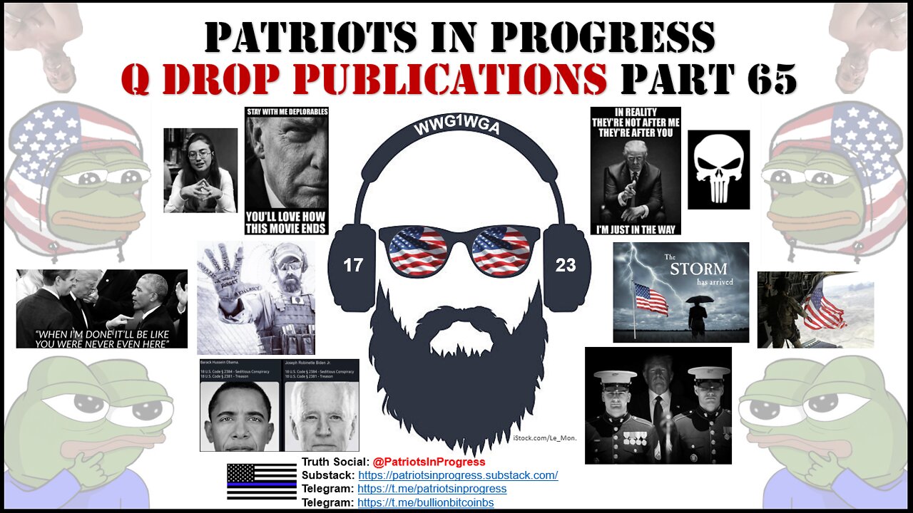 Patriots In Progress: Q Drop Publications Part 65