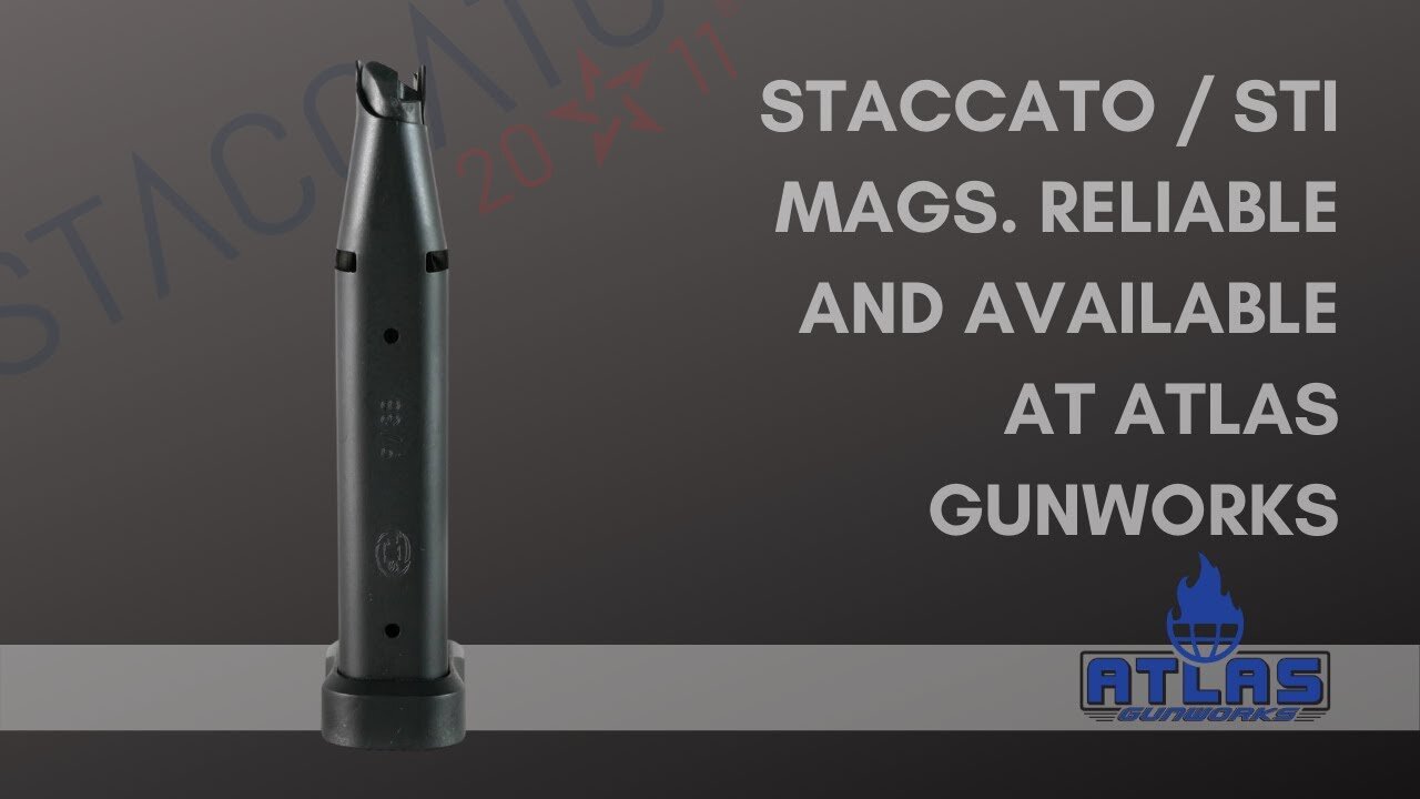STI Factory Mags, Available at Atlas Gunworks