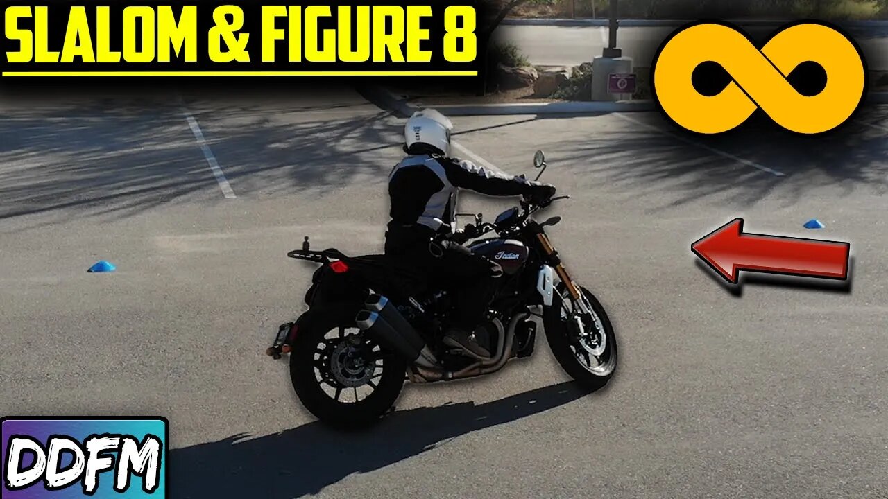 UK Module 1 Motorcycle Test Tips / Slalom & Figure of Eight