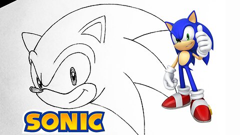 How To Draw Sonic The Hedgehog