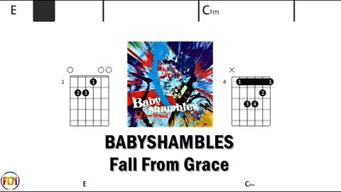 BABYSHAMBLES Fall From Grace - Chords & Lyrics like a Karaoke) HD