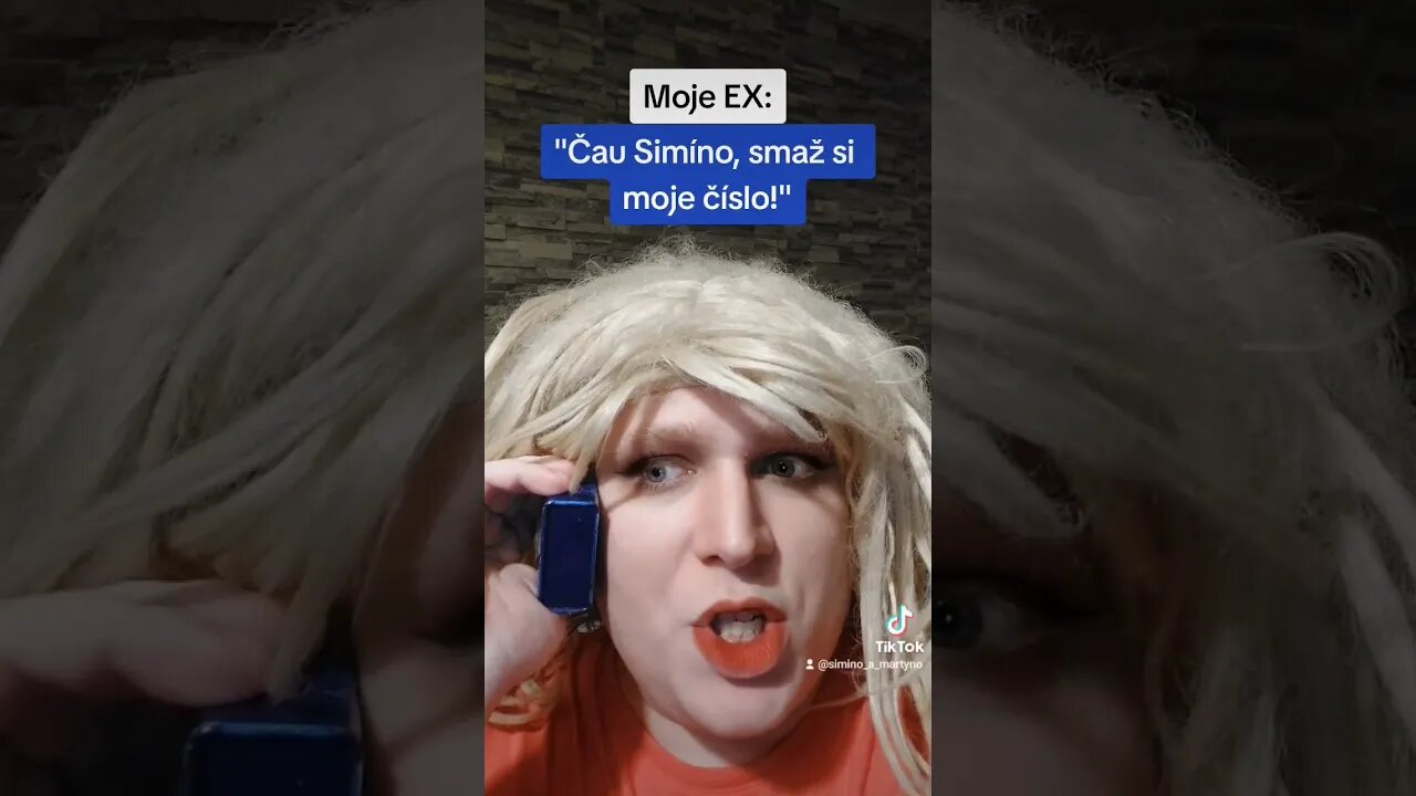 Zavolala mi moje EX, ať si SMAŽU její ČÍSLO! Moje REAKCE!? #funny #shorts #viral #cz