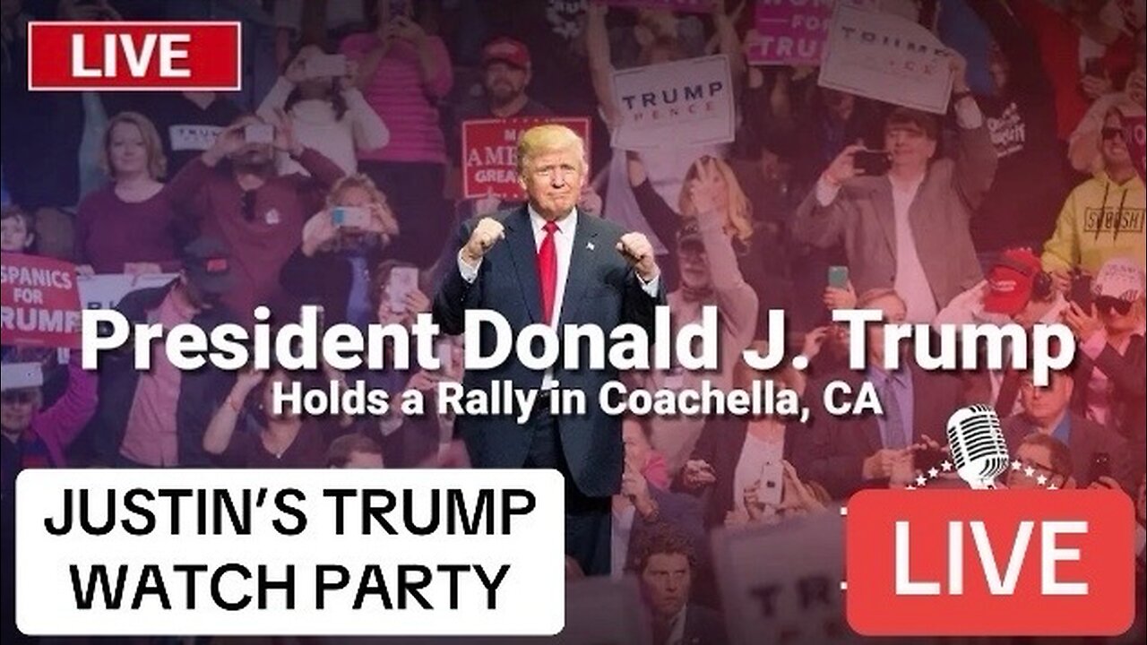 President Trump Holds a Rally in Coachella, CA - 10/12/24