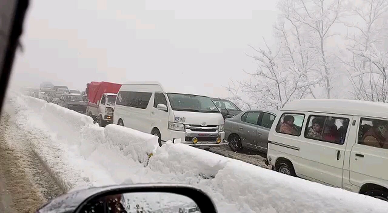 Snow in Murree