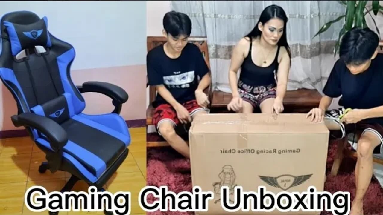 Affordable But Good Quality with Massage and Footrest #lazada #shopee #bestgamingchair