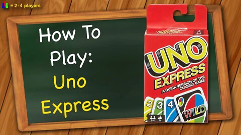 How to play Uno Express