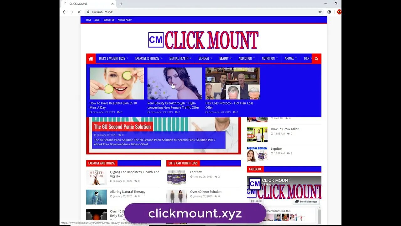 How to Real Beauty Breakthrough High converting New Female Traffic Offer