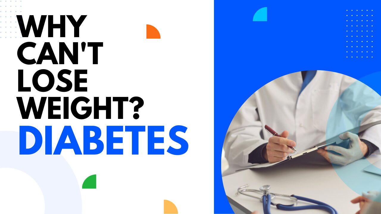 Why can't diabetics lose weight? SUGARMD Explains.