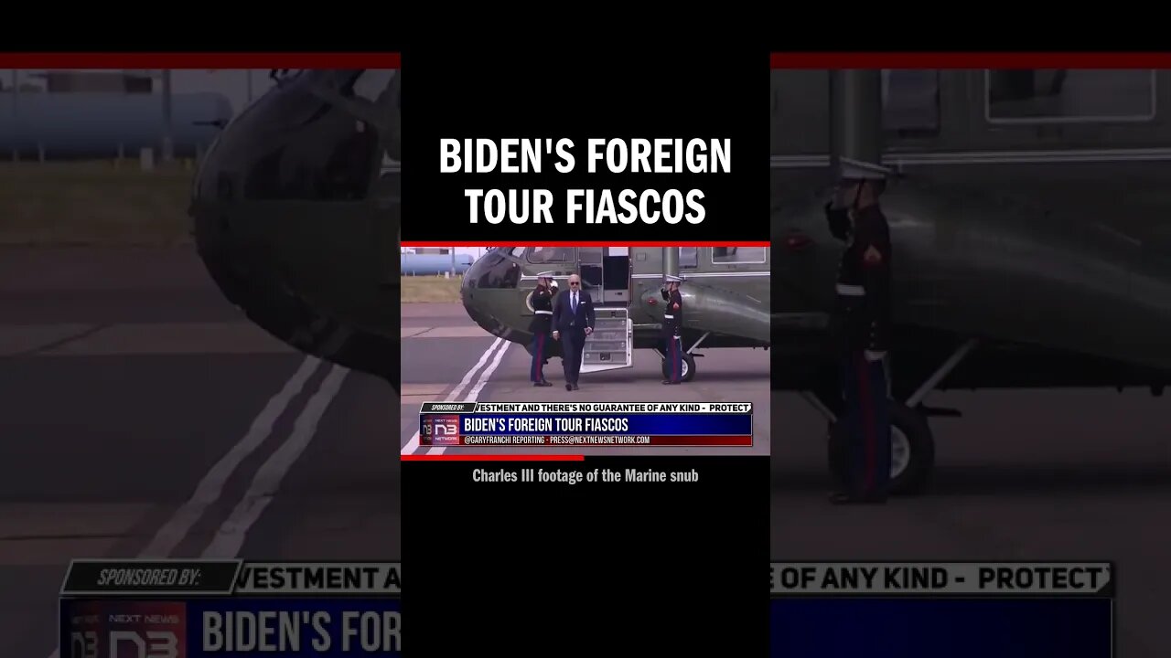 Biden's Foreign Tour Fiascos