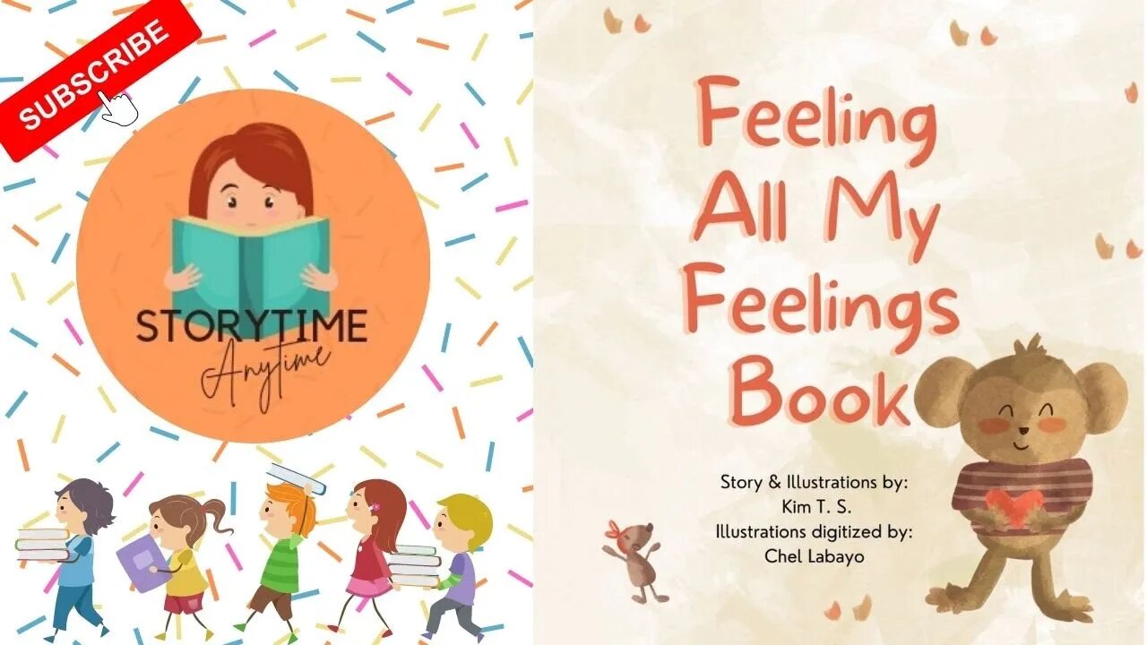 Australian Kids book read aloud - Feeling All My Feelings Book by Kim T.S