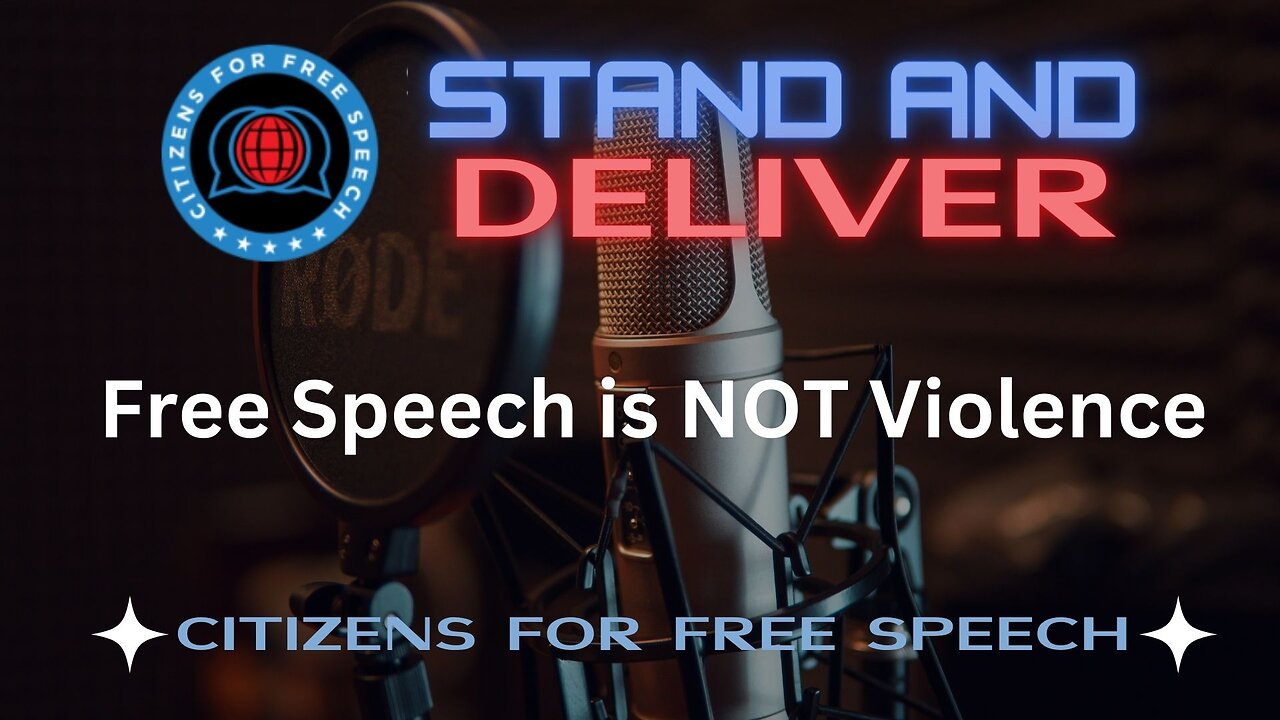 Episode 46: Free Speech is not Violence