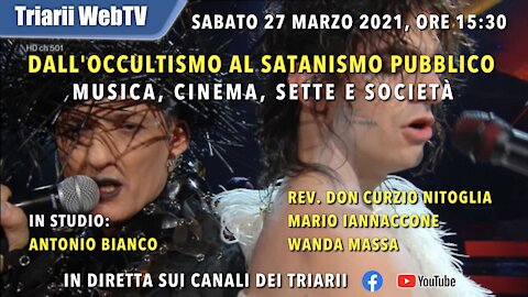 DALL’OCCULTISMO AL SATANISMO PUBBLICO MUSICA, CINEMA, SETTE E SOCIETÀ