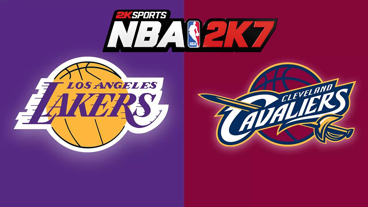 NBA 2K7: Los Angeles Lakers vs Cleveland Cavaliers 🏀