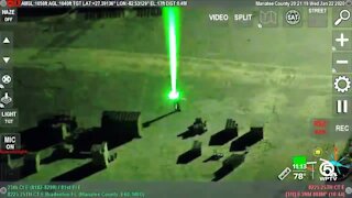 Blinded by the light: Aircraft targeted by laser pointers at PBIA