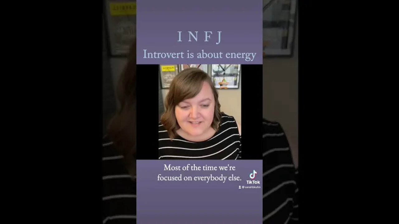 Introvert is all about energy | MBTI infj Personality